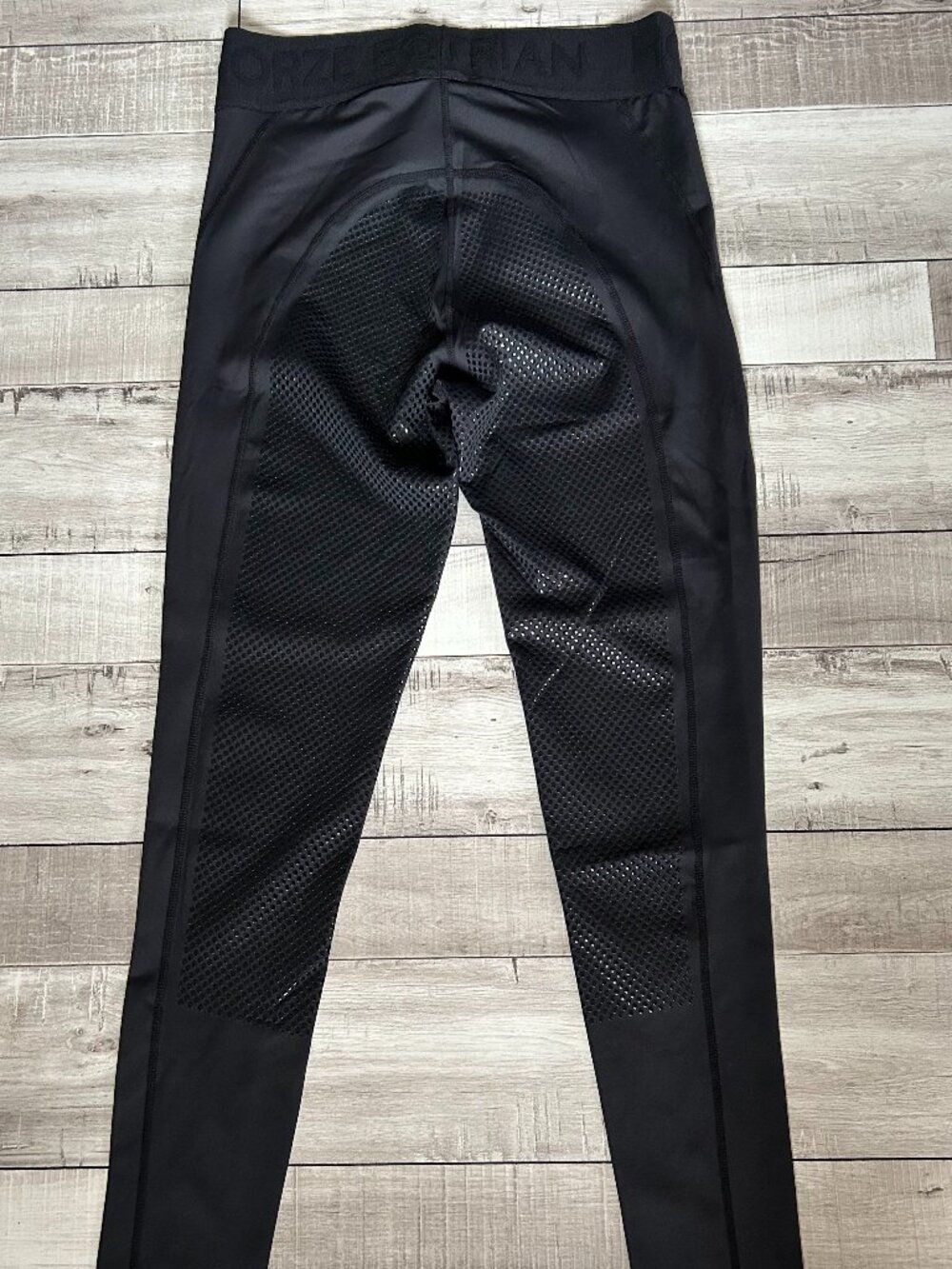 Horze Madison Silicone Full Seat Riding Tights Ladies 30 Black Equistrian